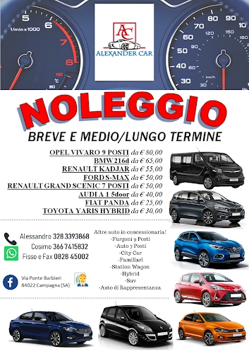 Foto ALEXANDER CAR Vendita&Noleggio Auto