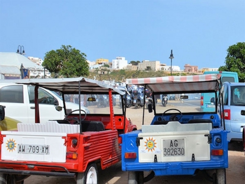 Foto DAG il miglior NOLEGGIO auto a Lampedusa, il MIGLIORE per scooter, quad, barche, mehari e biciclette AEROPORTO di Lampedusa