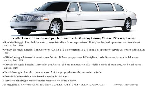 Foto Autonoleggio Limousine Milano