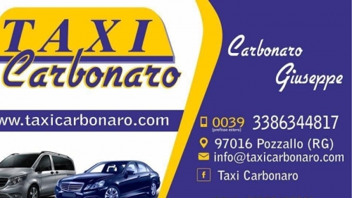 Foto Taxi porto di Pozzallo Carbonaro