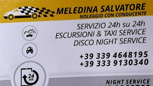 Foto Taxi Noleggio con conducente Meledina
