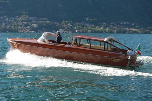 Foto Taxi Boat Como Lake